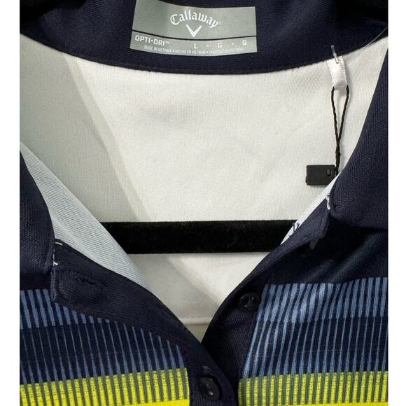 NWT! Callaway Abstract Gradient Print Color Block Golf Dress - Size Large - Picture 7 of 8